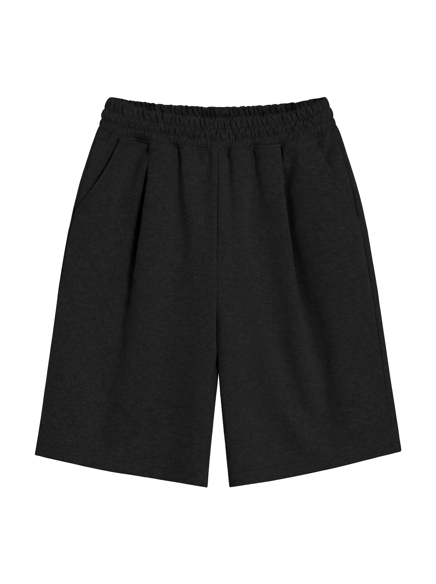 ddd Point One-Tuck Bermuda Pants_Black