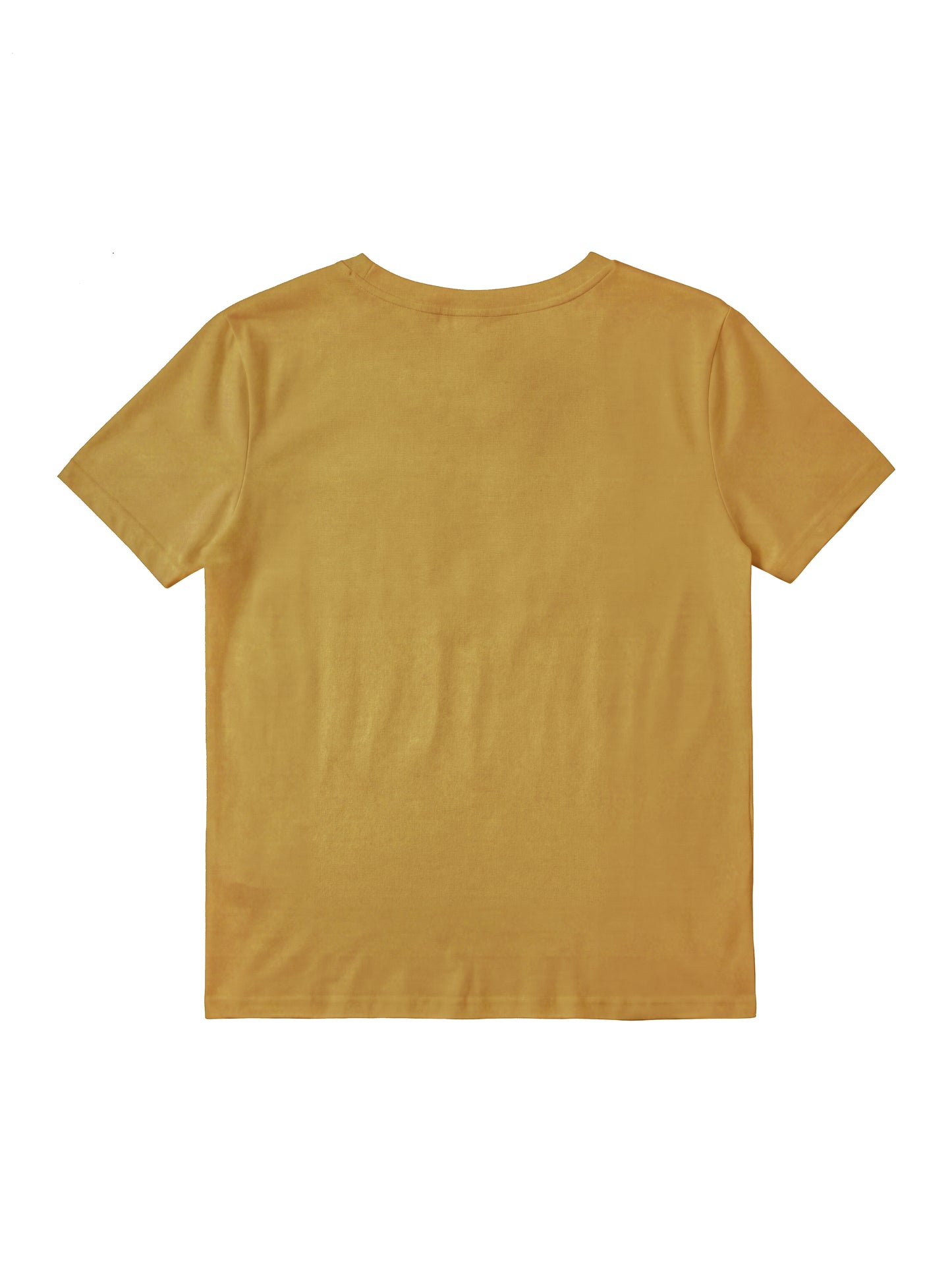 Stamped T-Shirt_Mustard