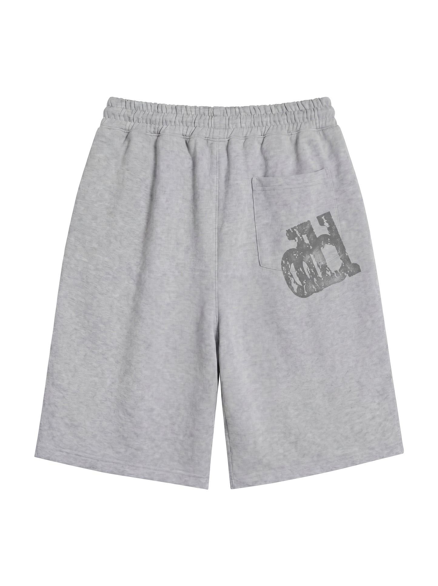ddd Point One-Tuck Bermuda Pants_Melange Grey