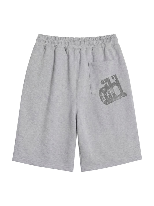 ddd Point One-Tuck Bermuda Pants_Melange Grey