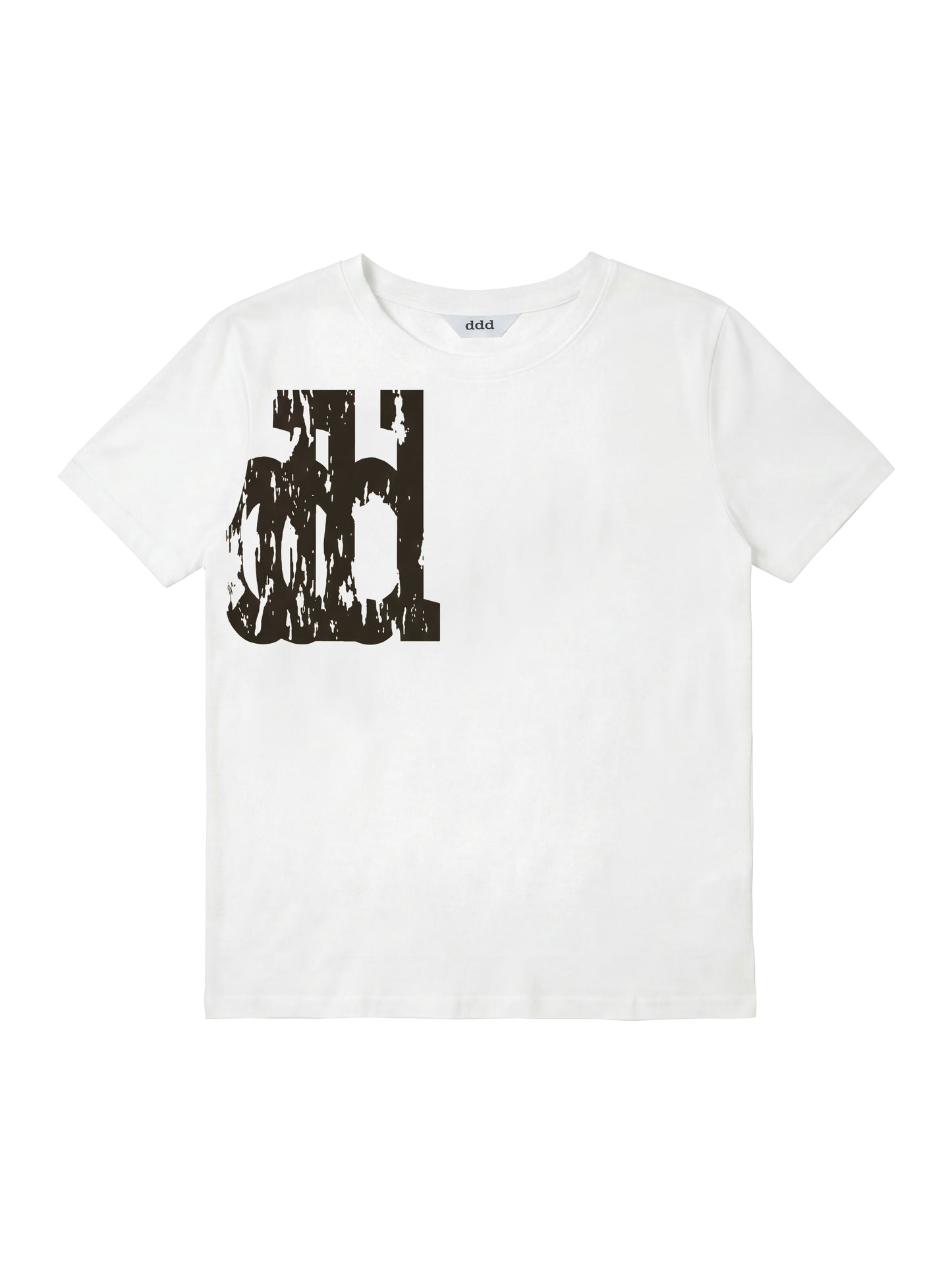 ddd Cracked T-Shirt_White